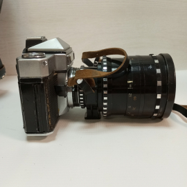 Фотоаппарат Зенит-6 в комплекте с объективом Рубин-1, в кофре с фильтрами, редкий, СССР. Картинка 13